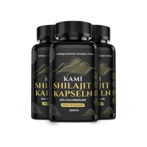 Shilajit Kapseln 3er Set